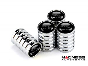 Jaguar Custom Valve Caps - Leaping Jaguar